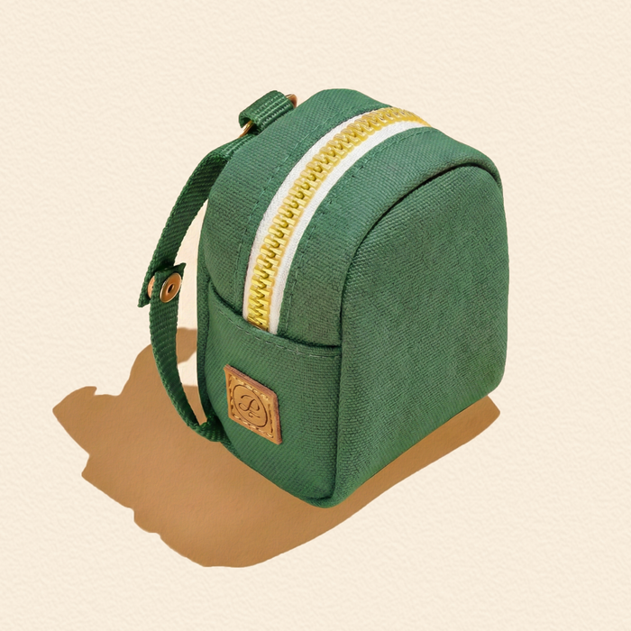 Forest Green Dog Harness Walking Set